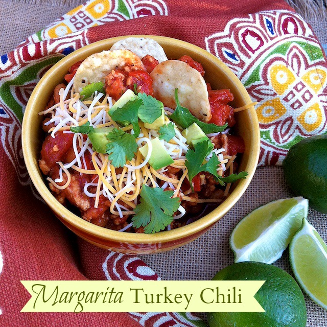 Margarita Turkey Chili | Teaspoonofspice.com