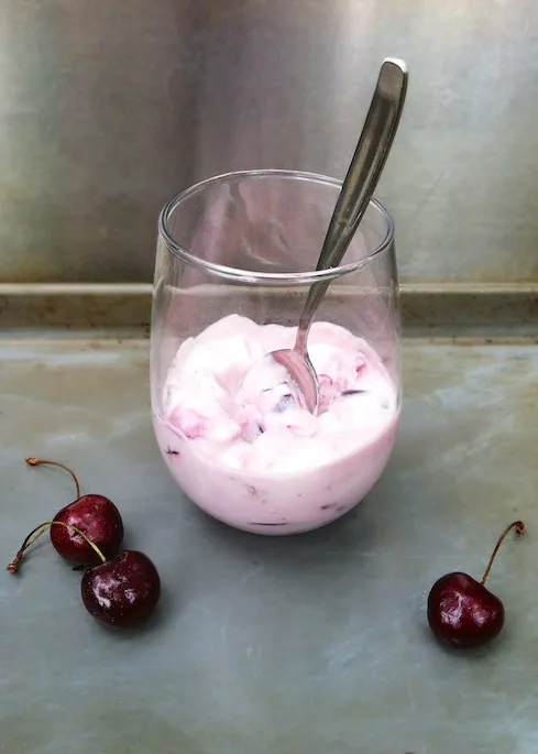 Cherry Fool Dessert | Teaspoonofspice.com