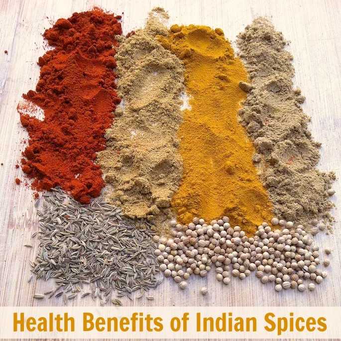 Health Benefits of Indian Spices | Teaspoonofspice.com