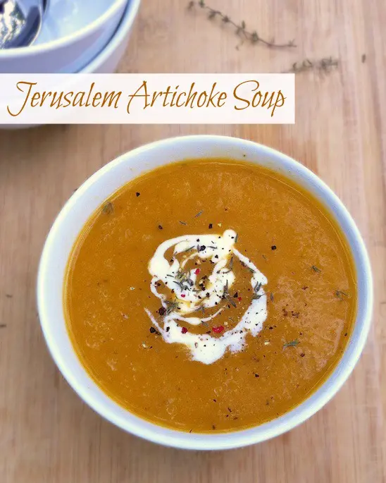 Jerusalem Artichoke Soup | Teaspoonofspice.com
