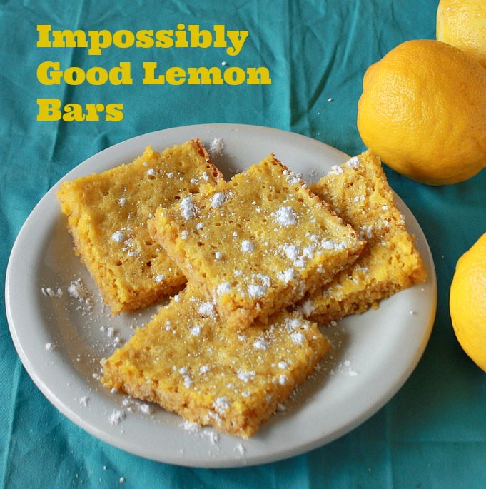 Impossibly Good Lemon Bars