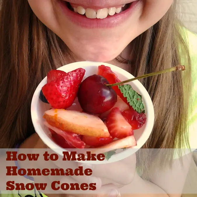 How to Make Snow Cones | TeaspoonOfSpice.com