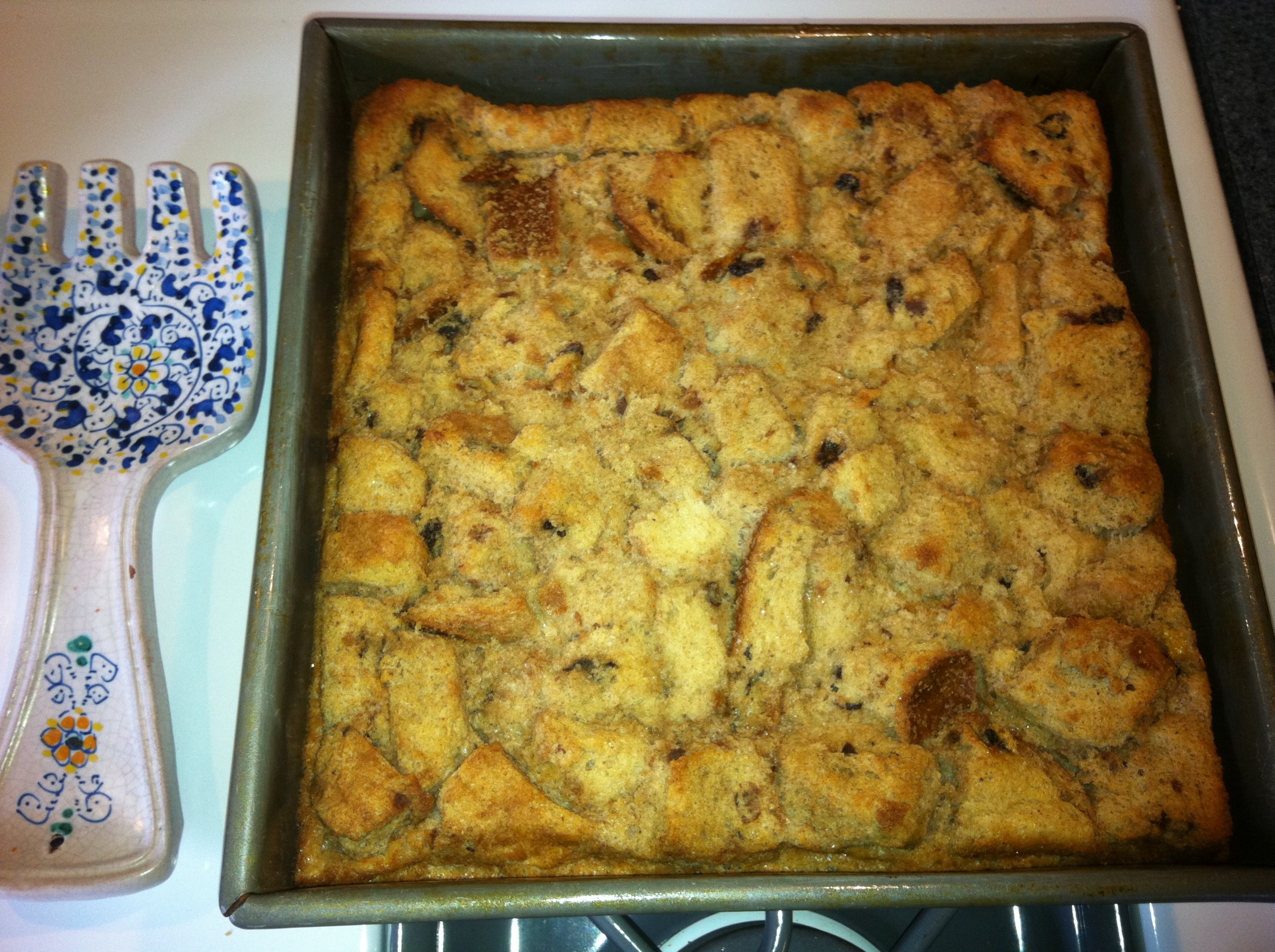 Look Ma, I’m Blogging (With a Side of Bread Pudding)
