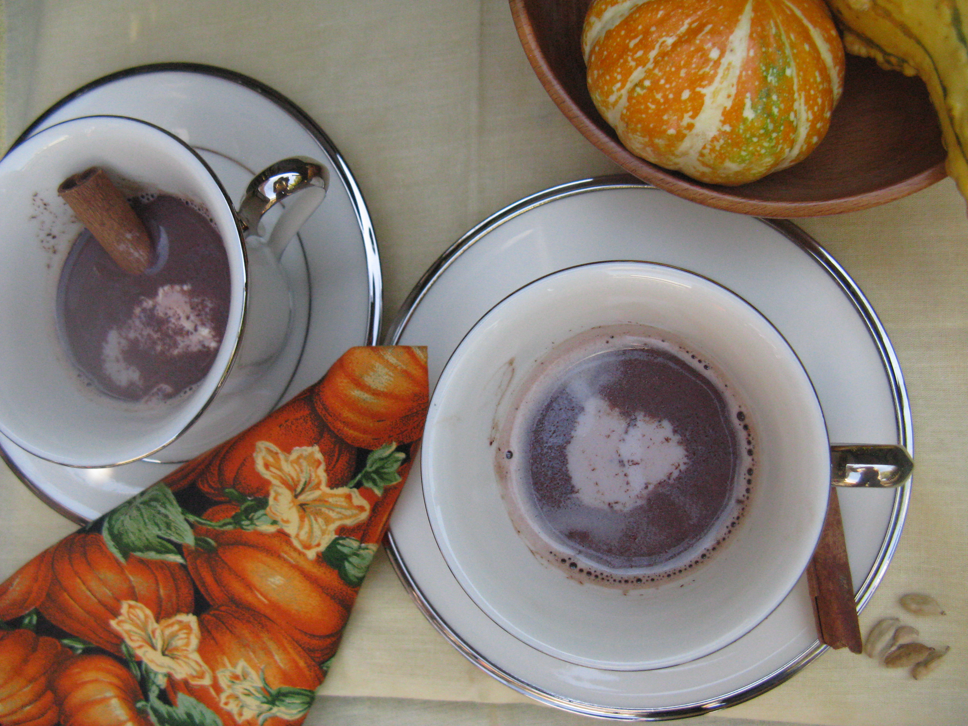 Spicy Moroccan Hot Chocolate