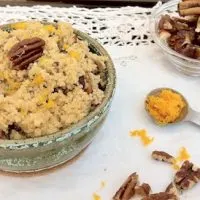Pecan Date Breakfast Couscous | The Recipe ReDux