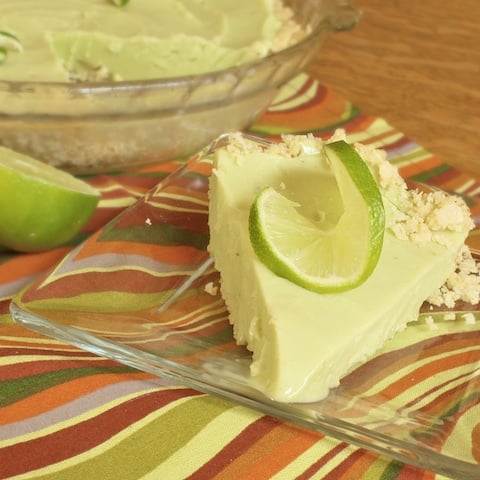 Lime Creamsicle Tortilla Crunch Pie