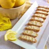 Iced Lemon Biscotti Bites