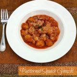 Homemade gnocchi is the easiest type of pasta to make! Recipe for Butternut Squash Gnocchi at Teaspoonofspice.com