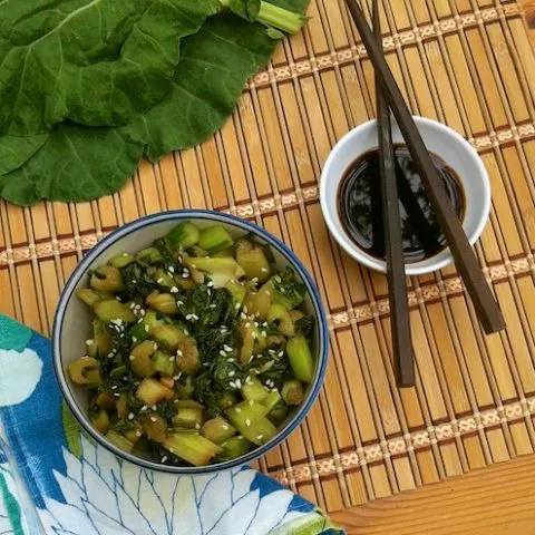 Asian Style Winter Greens