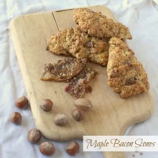 Maple Bacon Scones | @tspcurry