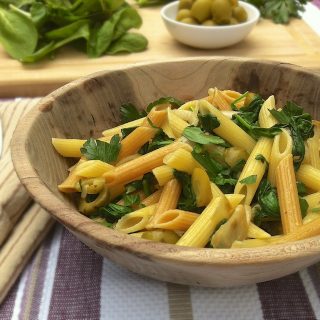 Triple Green Pasta | Teaspoonofspice.com