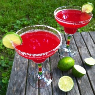 Watermelon Margaritas | Teaspoonofspice.com