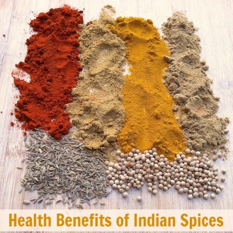 Health Benefits of Indian Spices: Cayenne, Coriander, Cumin and Turmeric