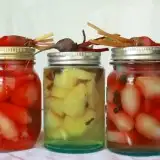 Pickled Candy Cane Beets | Teaspoonofspice.com