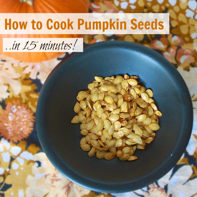 How to Cook Pumpkin Seeds in 15 minutes | Teaspoonofspice.com