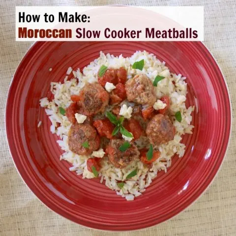 Moroccan Slow Cooker Meatballs | The Recipe ReDux