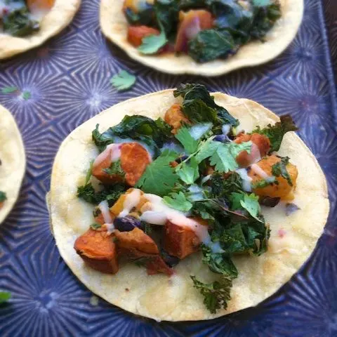 Sweetpotato Kale Tostadas | The Recipe ReDux
