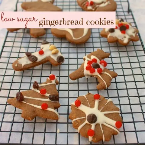Low Sugar Gingerbread Cookies | The Recipe ReDux