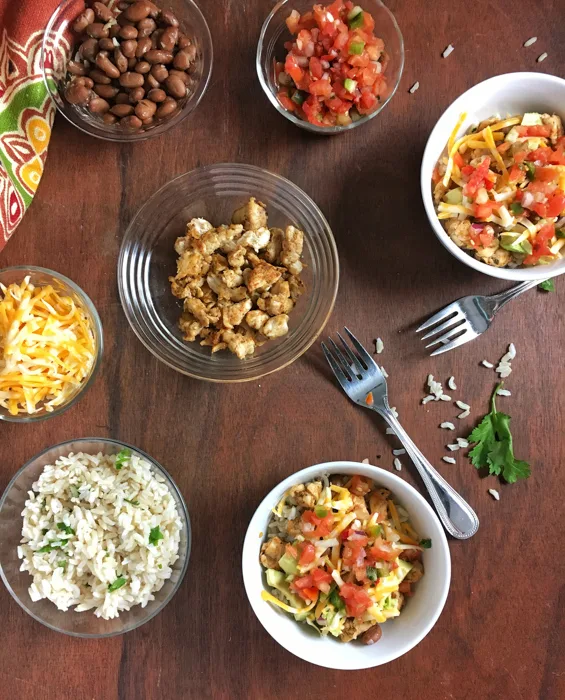 DIY Taco Salad Lunch Box Bowl Recipe, EA Stewart