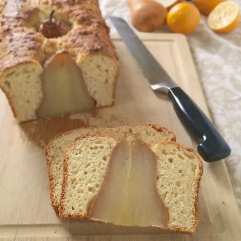 Pear and Meyer Lemon Bread
