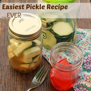 Easiest Pickle Recipe Ever | TeaspoonOfSpice.com