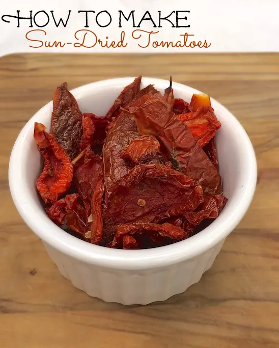 How to make sun dried tomatoes in oven