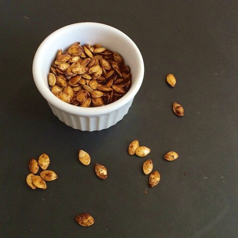 How to Roast Squash Seeds: Sugar and Spice Butternut Squash Seeds