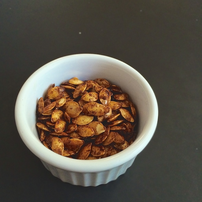 how to roast butternut squash seeds