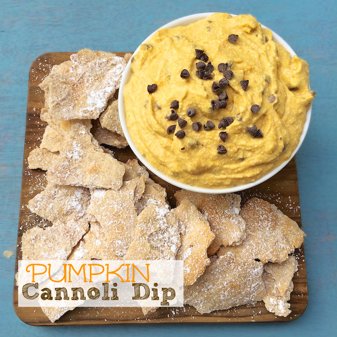 Pumpkin Cannoli Dip pin