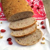 Cranberry Walnut Yeast Bread