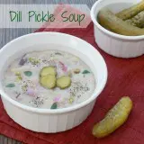 Dill Pickle Soup - TeaspoonOfSpice.com