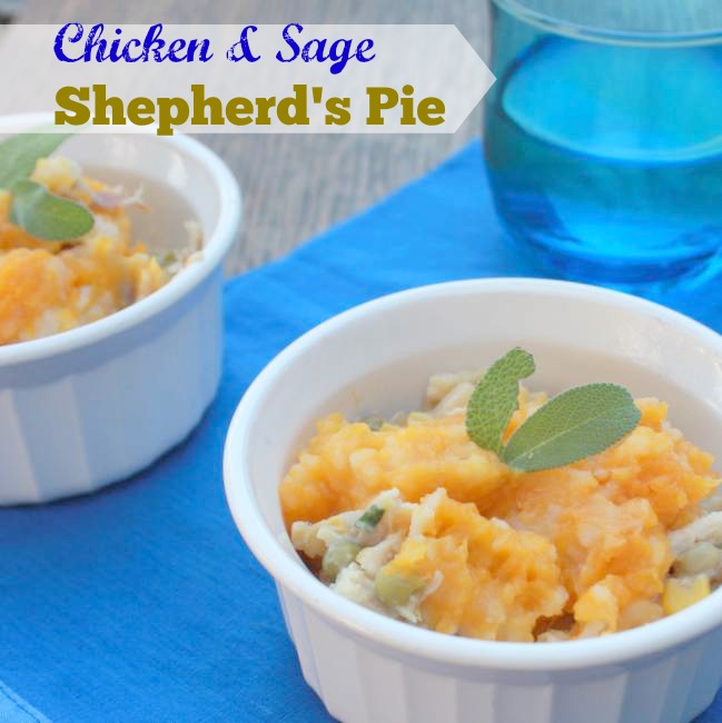Chicken Sage Shepherd's Pie | TeaspoonOfSpice.com