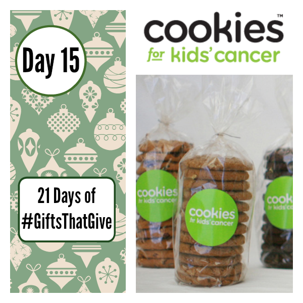 Day 15 of #GiftsThatGive: Cookies for Kids' Cancer