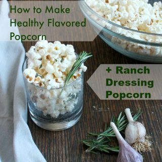 Deliciously simple: Ranch Dressing Flavored Popcorn | TeaspoonOfSpice.com