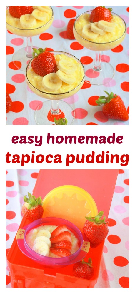 Fluffy, creamy: Easy Homemade Tapioca Pudding | TeaspoonOfSpice.com