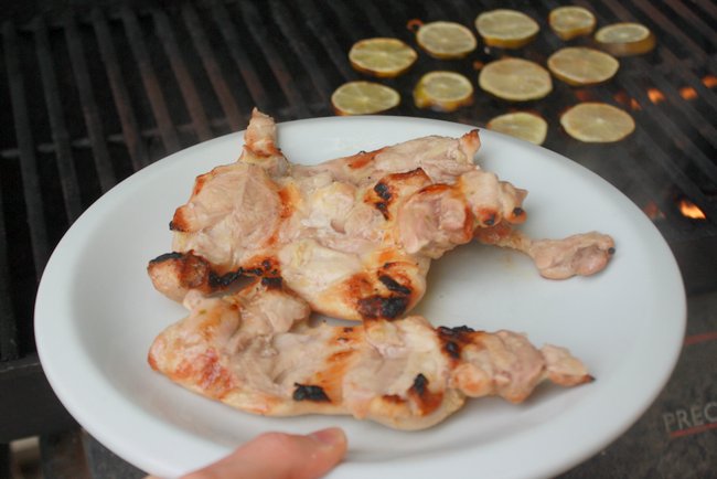 How to Grill Chicken with Limes