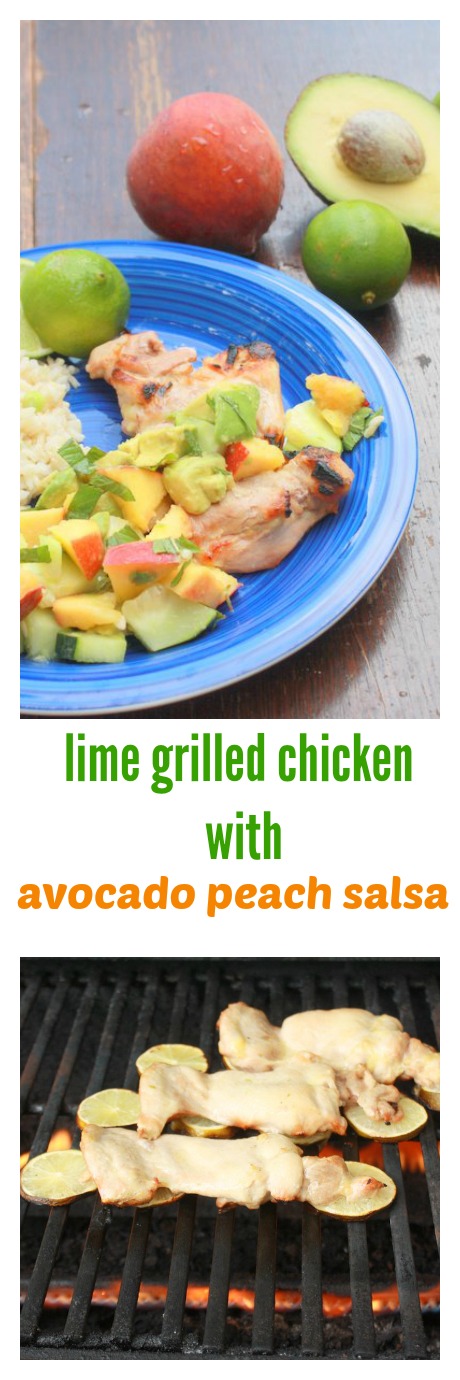 The easy trick for: How to Grill Chicken on Limes | TeaspoonOfSpice.com
