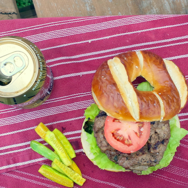 Tips from a 3rd generation burger flipper: Juiciest Beef Burger | TeaspoonOfSpice.com