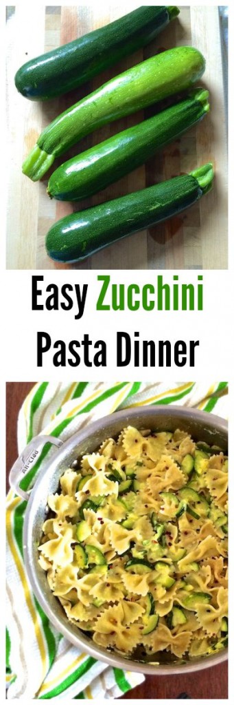 This summer pasta dish is a delicious, nutritious and easy way to use up your extra zucchini. | Teaspoonofspice.com