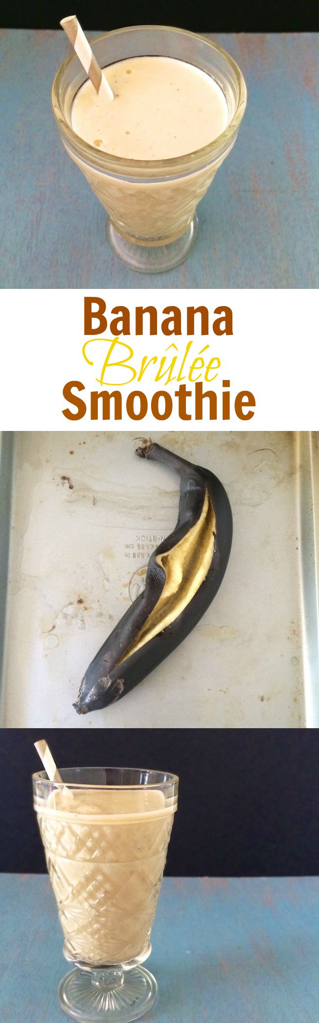 Banana Brulee Smoothie | Teaspoonofspice.com