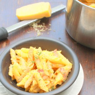 Butternut Squash and Bacon One-Pot Pasta