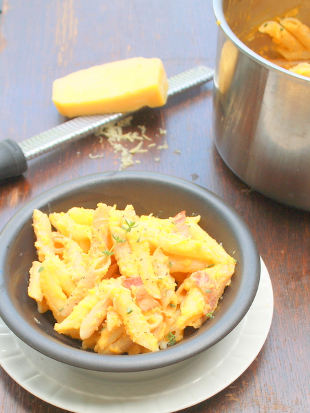 Butternut Squash and Bacon One-Pot Pasta