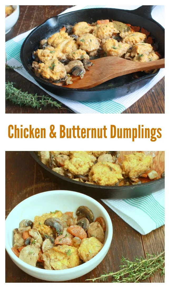 Chicken and Butternut Dumplings | @tspcurry