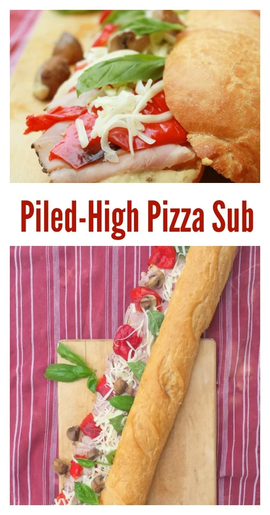 Pizza Sub Sandwich | Healthy Hoagie | Good Grinder #AD @tspcurry