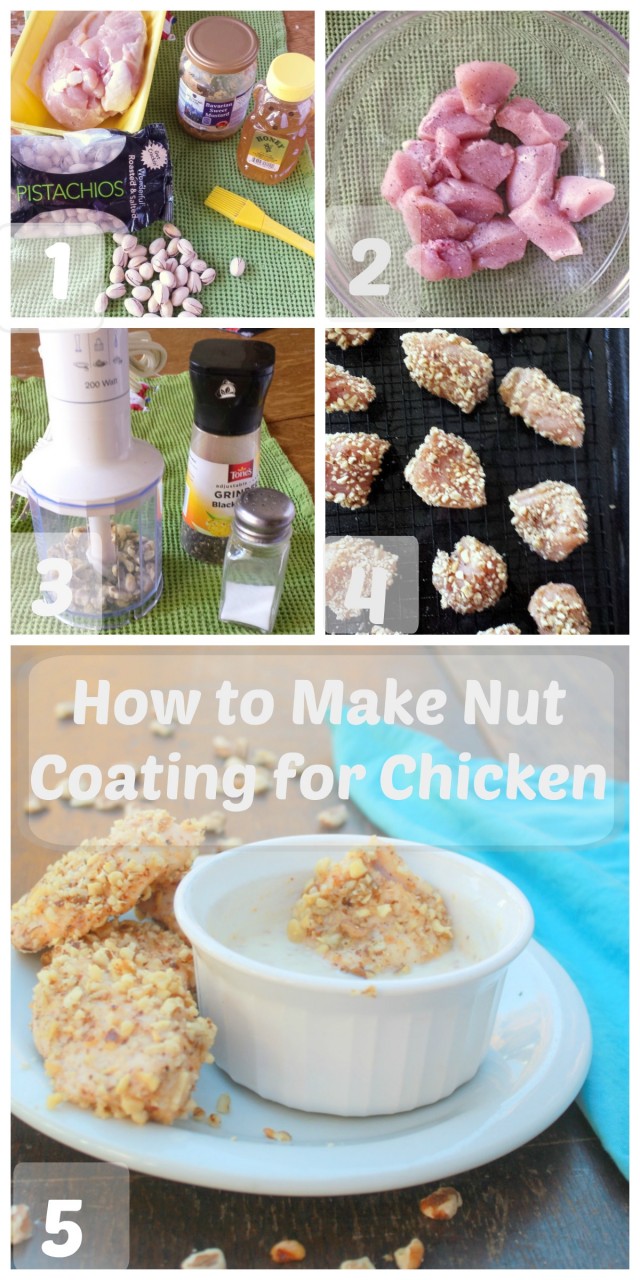 How to Make Nut Coating for Chicken | @tspCurry