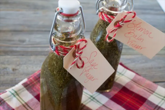 Healthy Kitchen Hacks - How To make Herbal Infused Vinegars