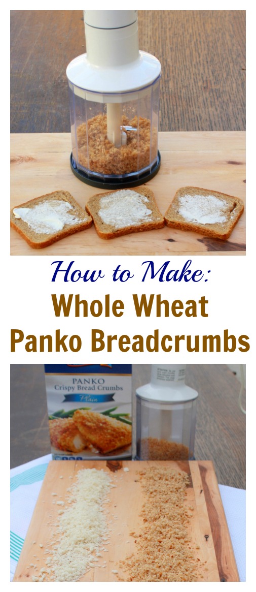 So tasty and easy. You'll never go back to packaged: How to Make Whole Wheat Panko Breadcrumbs | @TspCurry