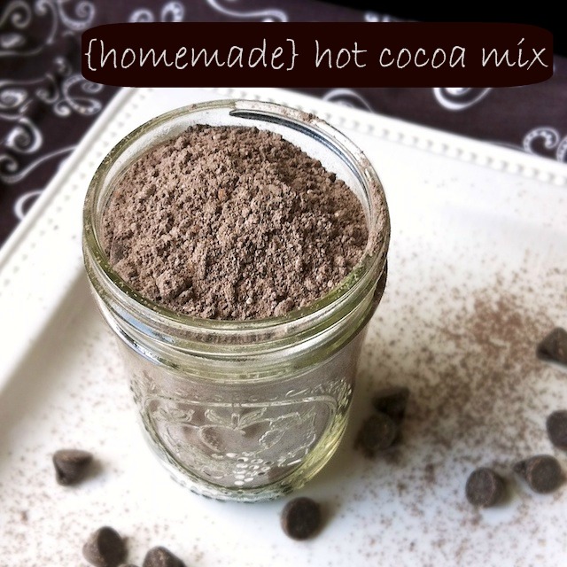 Healthy Kitchen Hacks - Homemade hot cocoa mix using only 3 ingredients @tspbasil