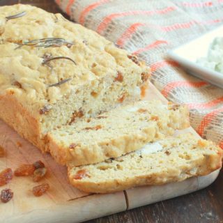 Savory Rosemary Goat Cheese Quick Bread