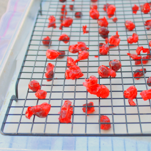 DIY Dried Cranberries - Lower Sugar | @TspCurry